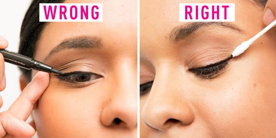 how to apply liquid eyeliner for beginners