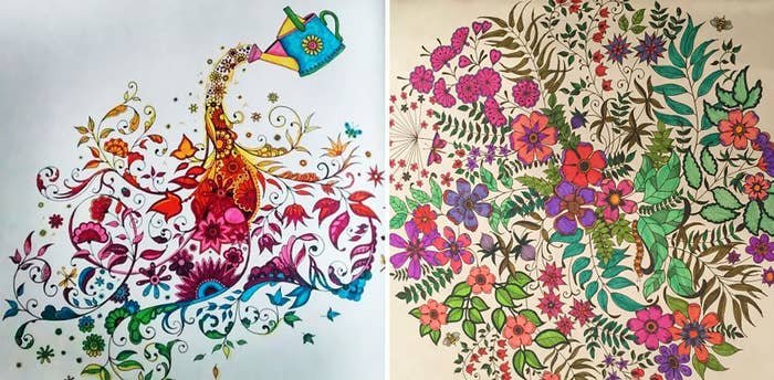 920 Secret Garden Coloring Book Ideas HD