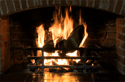 A little snap and crackle is the perfect antidote to winter chills.