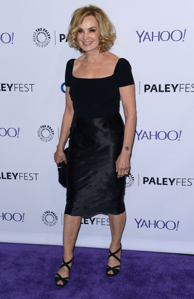 3. Jessica Lange At Paley Fest 2015.