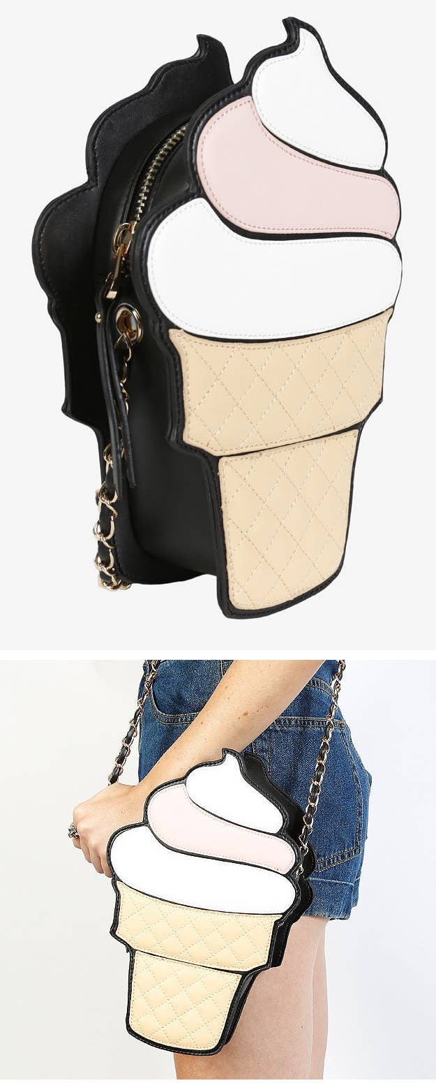 Ice Cream Cone Purse, $38.00