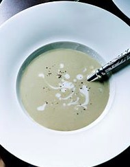 What's better on a spring afternoon than some onion soup? Recipe can be found here