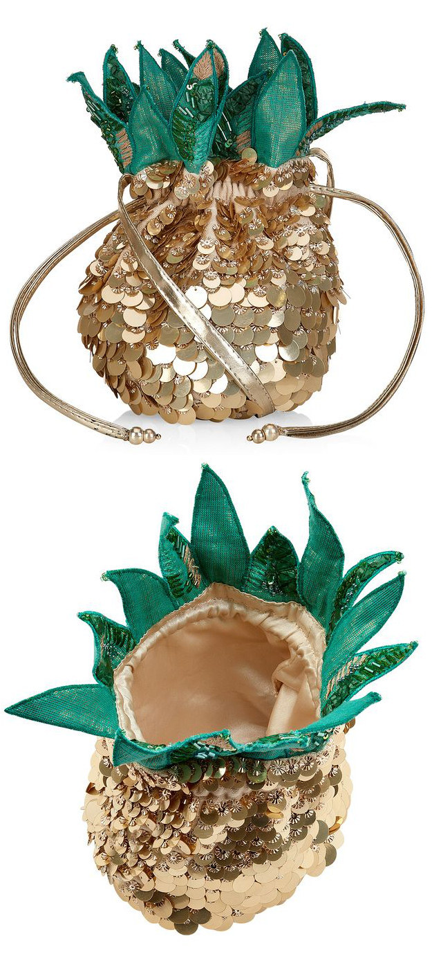 Pineapple Cross-body Purse, $59.00