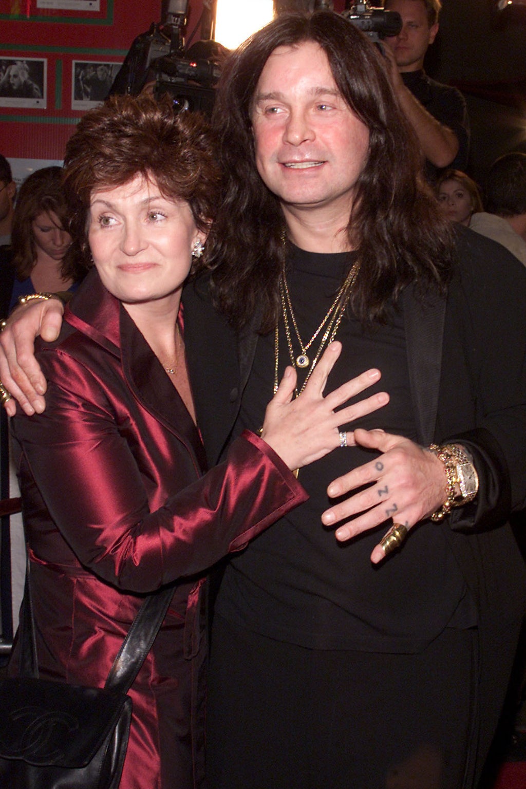 The couple in 2000.