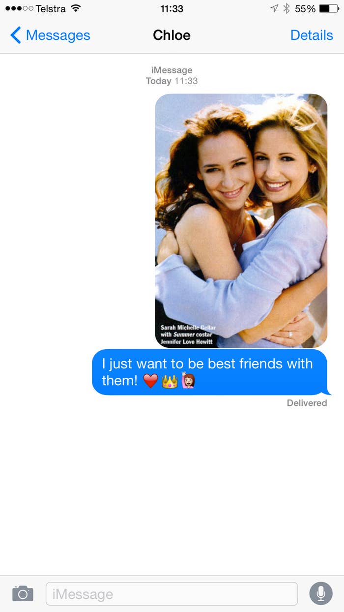 Texts All ’90s Girls Would Have Sent If They’d Had iPhones