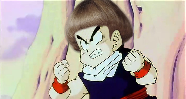 That guy with a bowlcut from that one anime  Drawception