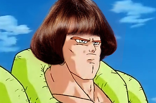If The Cast Of "Dragon Ball Z" Had Bowl Cuts