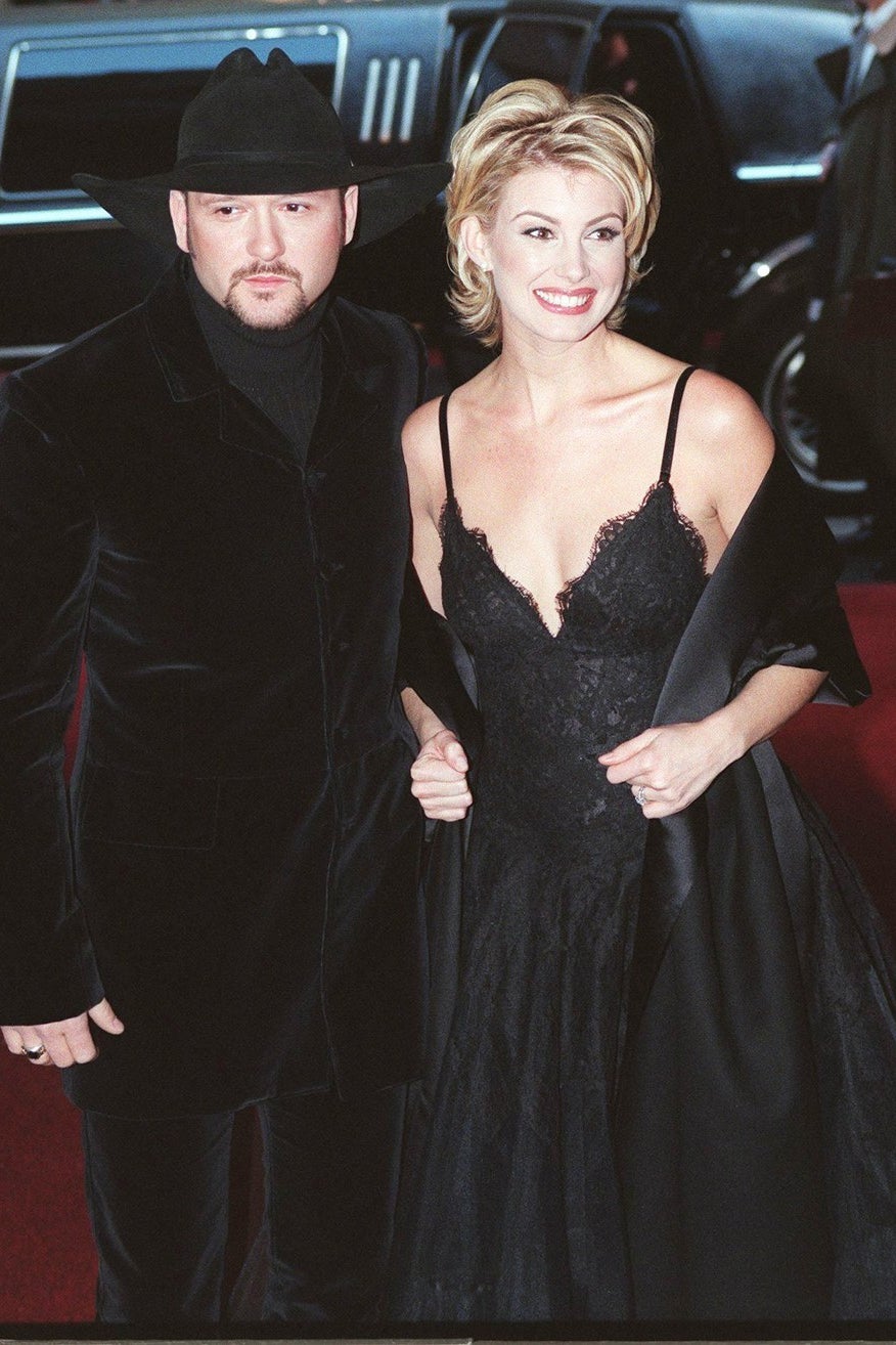 La pareja en 1998.