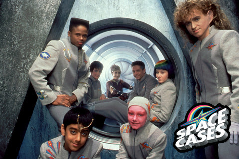 It was like Star Trek for kids! Kinda. Space Cases only lasted a year, but I remember watching it every week. The week they cancelled it, I cried. It was about this group of misfits from a space academy that sneak on a mysterious ship, and of course, crazy journeys ensue. There was a girl with rainbow hair who had a sonic scream, and, much to the joy of my parents, I tried every week to replicate it...
