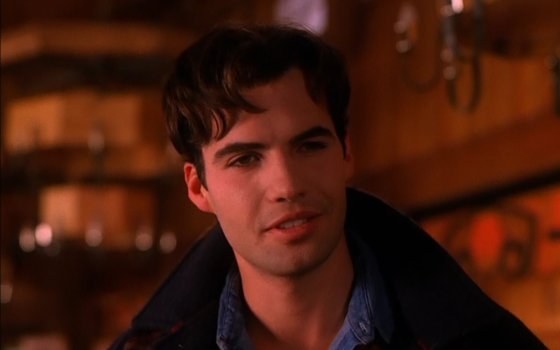 UMM YES. YES YES YES YES. An honest and charitable businessman who is respectful and handsome and kind? He's perfect. He did break up my favorite couple on this show, but that wasn't exactly his fault.Origin Tale: Fans were eagerly shipping Dale Cooper/Audrey Horne (Sherilyn Fenn) before Wheeler was unexpectedly introduced as Audrey's love interest. As it turns out, Lara Flynn Boyle (Donna!) was not cool with: 1. Fenn's amount of screen time and 2. the romantic arc playing out between Fenn and Boyle's boyfriend-at-the-time, Kyle MacLachlan. So Twin Peaks fans have Boyle to blame for permanent blue balls for a relationship that should have happened but also Boyle to thank for Mr. Eyebrows up there being introduced to the show. Allegedly.
