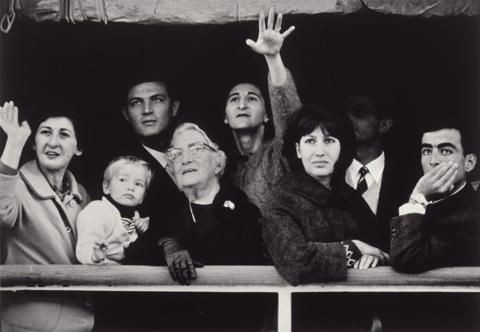 This dramatic photograph captures mixed emotions on the faces of European migrants about to start their new lives in Australia as their ship berthed at Circular Quay. It was later revealed that some of the people in the picture were actually Sydneysiders returning from holidays, but the photo remains a symbol of immigration in Australian history.