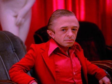 His backwards-played-forward movements and speech are turn-offs, as is permanent residence in the Black Lodge. He is one of the more famous men in the show, if that matters to you. I respectfully decline.
