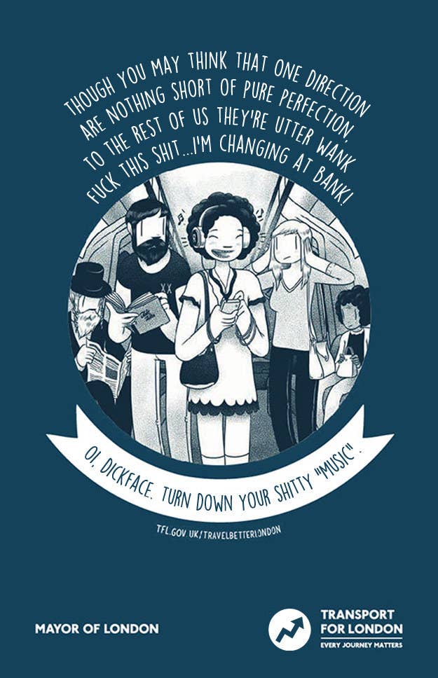 If The London Underground Etiquette Poems Were Sweary enhanced 4