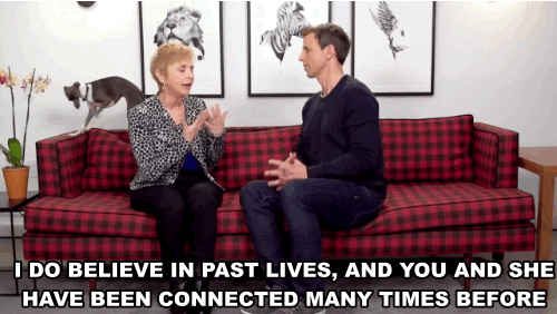 Seth Meyers Had A Bunch Of Dog Psychics Come On His Show To - 