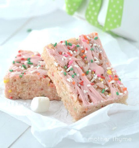 Perfect for birthday celebrations. Recipe here.