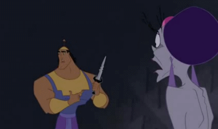Kuzco, Yzma was only doing her job. Sure she got a little over-zealous, but gotta admire tenacity right?