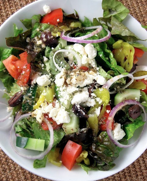This salad is perfect for a summer day. Recipe can be found here