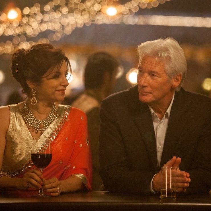 Lillete Dubey and Richard Gere in The Second Best Exotic Marigold Hotel