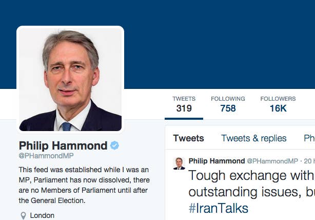 You Can Now Steal An Mp S Twitter Username Because Of The Election If you have any questions, please ask! twitter username because of the election