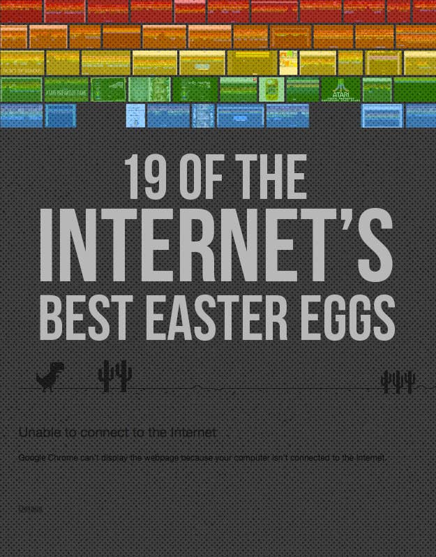 19 Of The Greatest Easter Eggs Hidden Around The Web Type in the name of your favourite character, and click on the not all of the easter eggs have been put in there by the worlds best paid geeks. 19 of the greatest easter eggs hidden