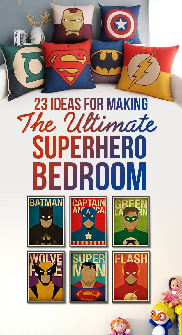 23 ideas for making the ultimate superhero bedroom