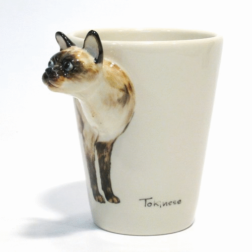 Tokinese Ceramic Cat Mug, $55.00