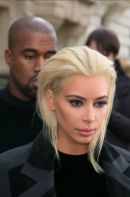 15 Things Kim Kardashian S New Bleach Blonde Hair Looks Like