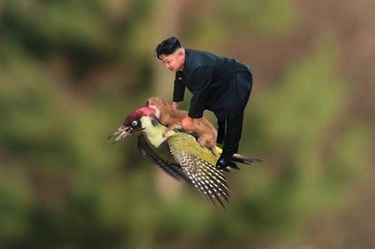 The Kim Jong Un Bending Over Meme Is Most Excellent