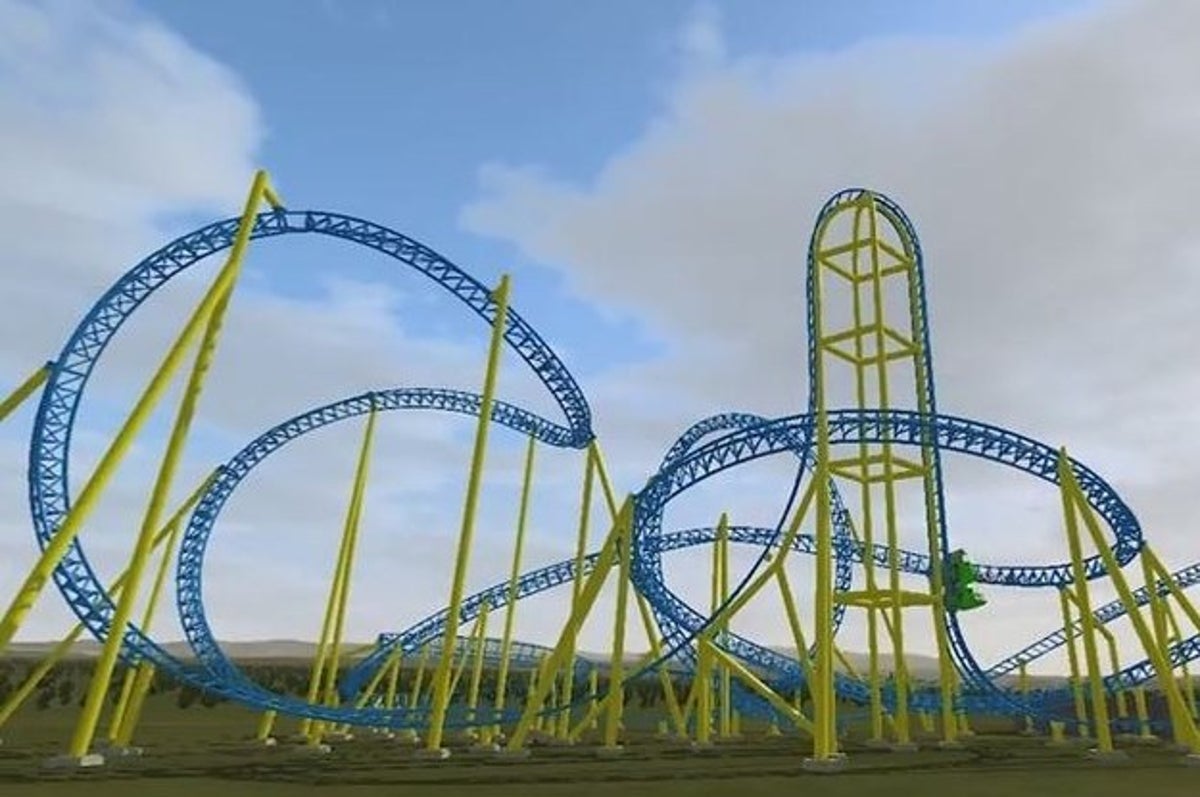 I Recreated a RANDOMLY GENERATED Roller Coaster from RCDB In