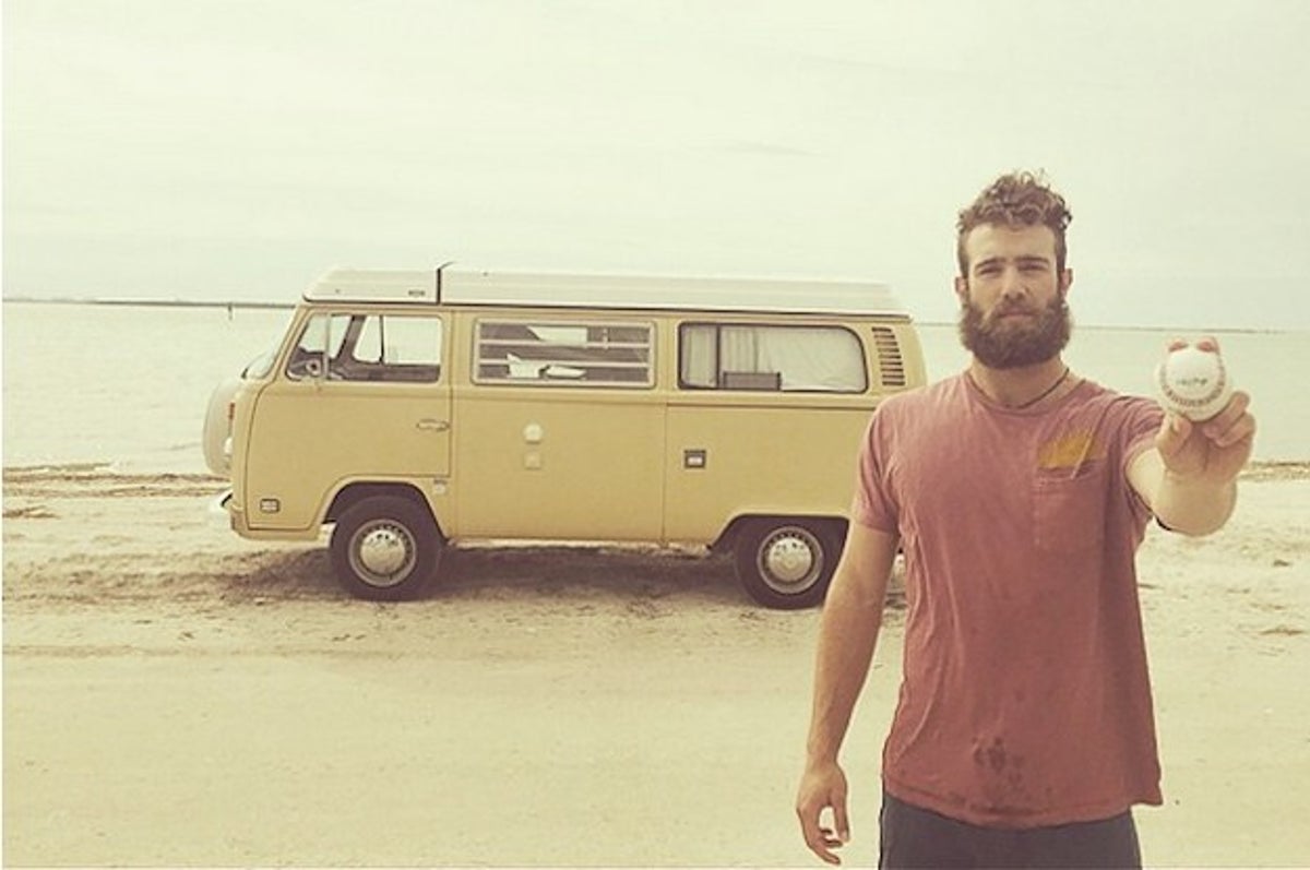 Meet the pro baseball player who lives in a van - Men's Journal