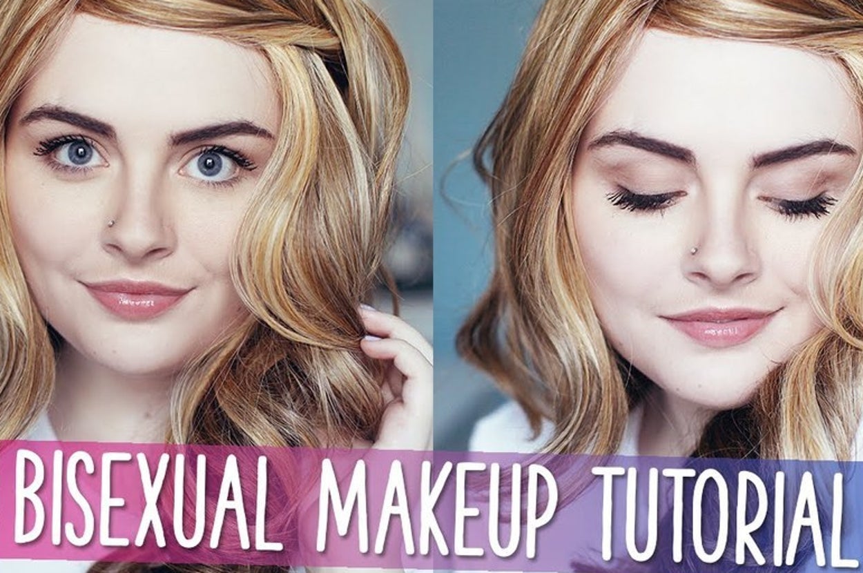 Liberal Makeup Tutorial This Makeup Tutorial Parody Tears Down Bisexual Stereotypes