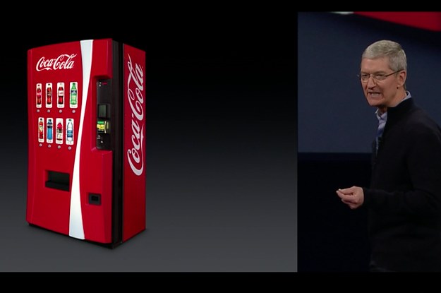 Apple Pay To Be Used In Vending Machines