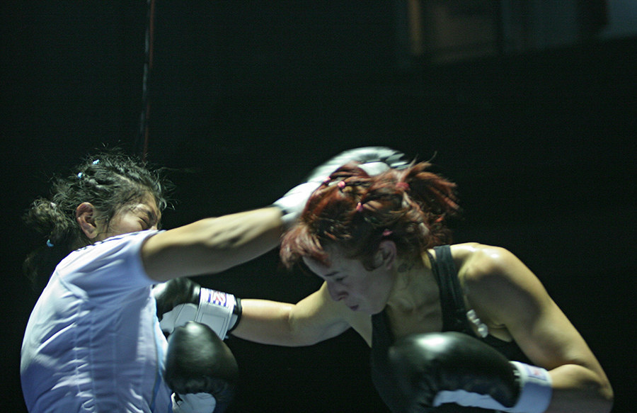 Then again, so do men: "I've seen guys act viciously in and out of the ring. I've also seen them be cordial. Women are the same way," says Cohen. But more often, you actually share a kind of strange bond: "You were both in the trenches. You know how hard your opponent worked. You have respect for them if they fought clean and they fought well."