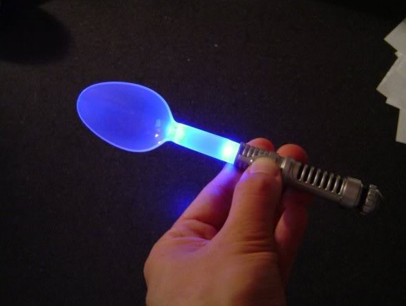 *vruuuummmm* The force is strong with this one... you can eat in the dark now.