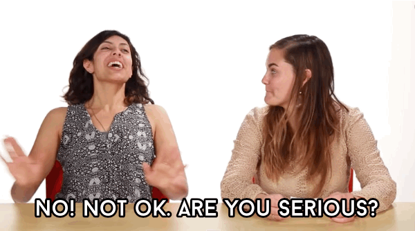 Right off the bat, the ladies were breaking down stereotypes.