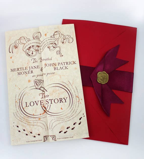 18 Wedding Invitations That Will Make Your Inner Nerd Insanely Happy