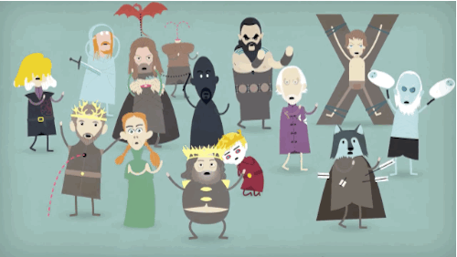 These Animated “Game Of Thrones” Deaths Are Absolutely Adorable