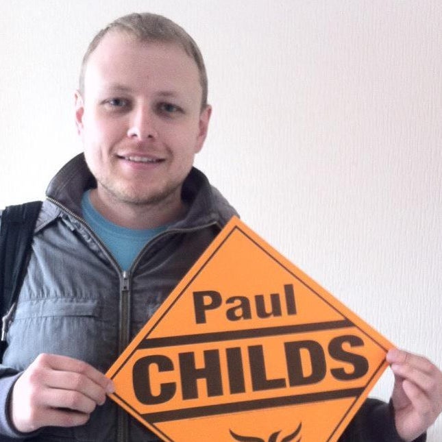 Lib Dem candidate Paul Childs