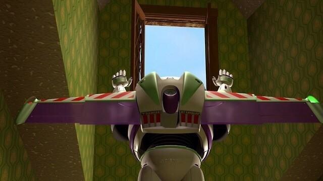 buzz lightyear from the back