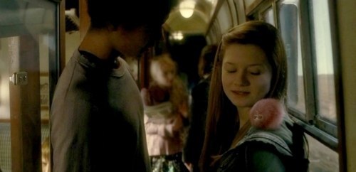 Ron almost calls her a ‘sl*t’ when he sees her snogging Dean in public (not cool, Ron). But Ginny makes it more than clear what she thinks about that.