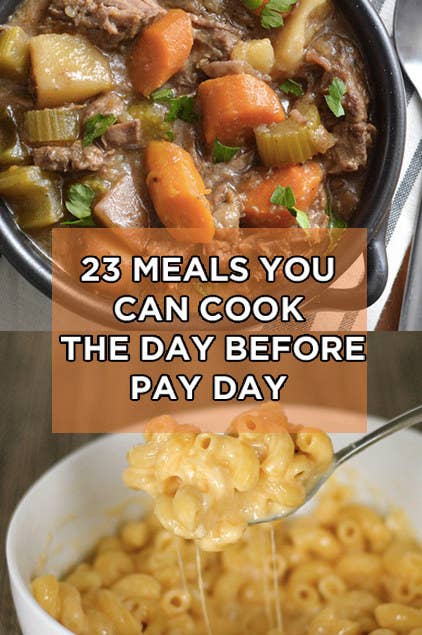 23 Meals You Can Cook Even If You Re Broke Turn to these simple, healthy dishes that will see you though 'till payday. 23 meals you can cook even if you re broke