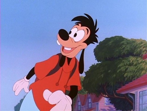 Well, you're cuter than Goofy..