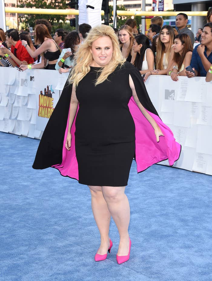 Rebel Wilson Wore A Cape And Looked Flawless At The Mtv Movie Awards