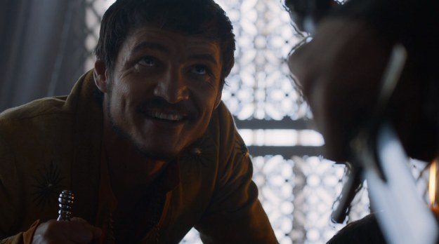 Plus précisément, pour venger sa sœur, violée et tuée par Gregor Clegane des années plus tôt.
