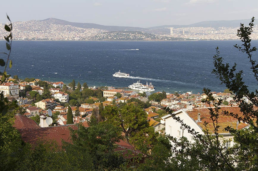 Heybeliada Island (Prince Islands) near Istanbul.