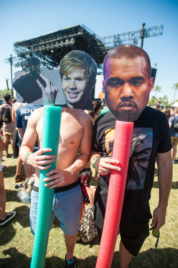 Beck and Kanye West.