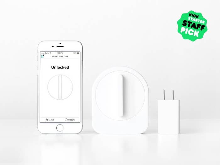 You no longer need keys for your house - just your phone!