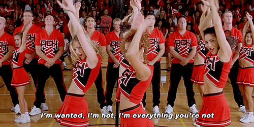 Because it helped you channel your inner sassy cheerleader.