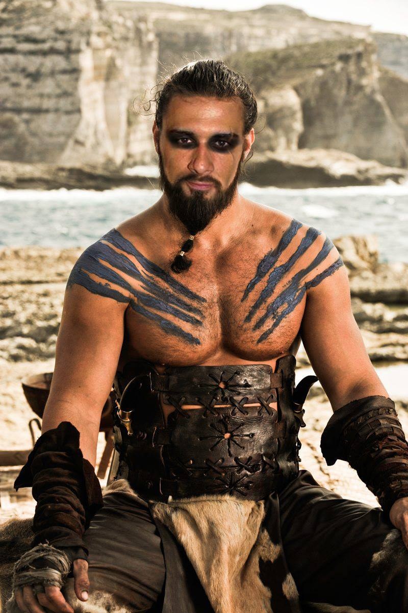 Marcos Pasquim = Khal Drogo.