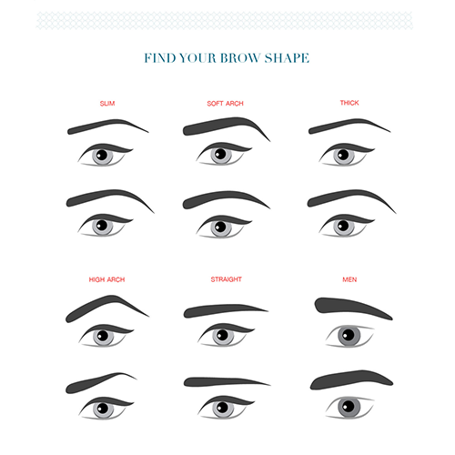 Eyebrow Chart